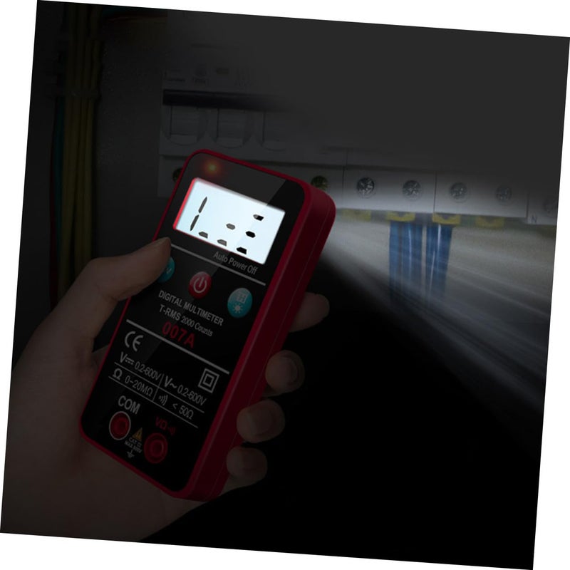 Digital Multimeter Auto Ranging Electrical Tester with Backlit Display and Flashlight - Image 4